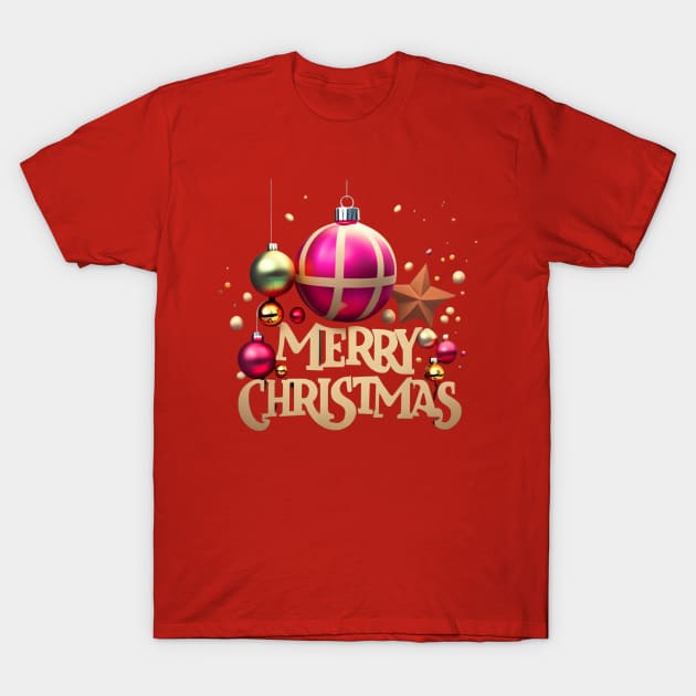 merry merry christmas T-Shirt by D's Tee's